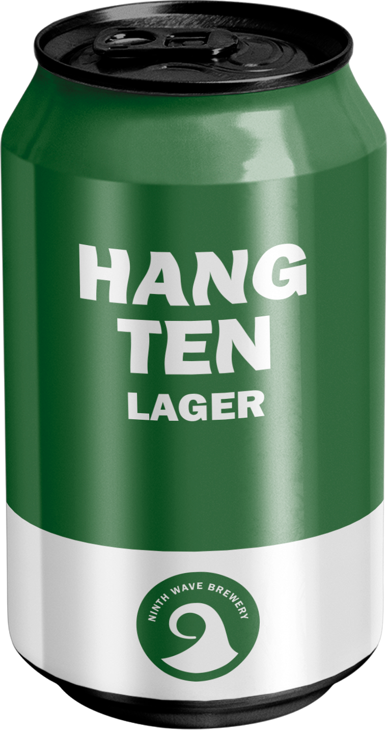hang ten beer can